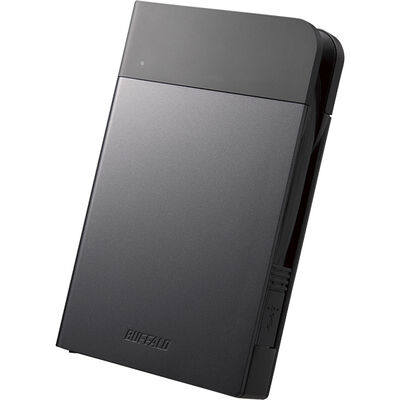 USB3.1(Gen1)対応 耐衝撃ポータブルHDD 2TB ブラック HD-PZF2.0U3-BKA