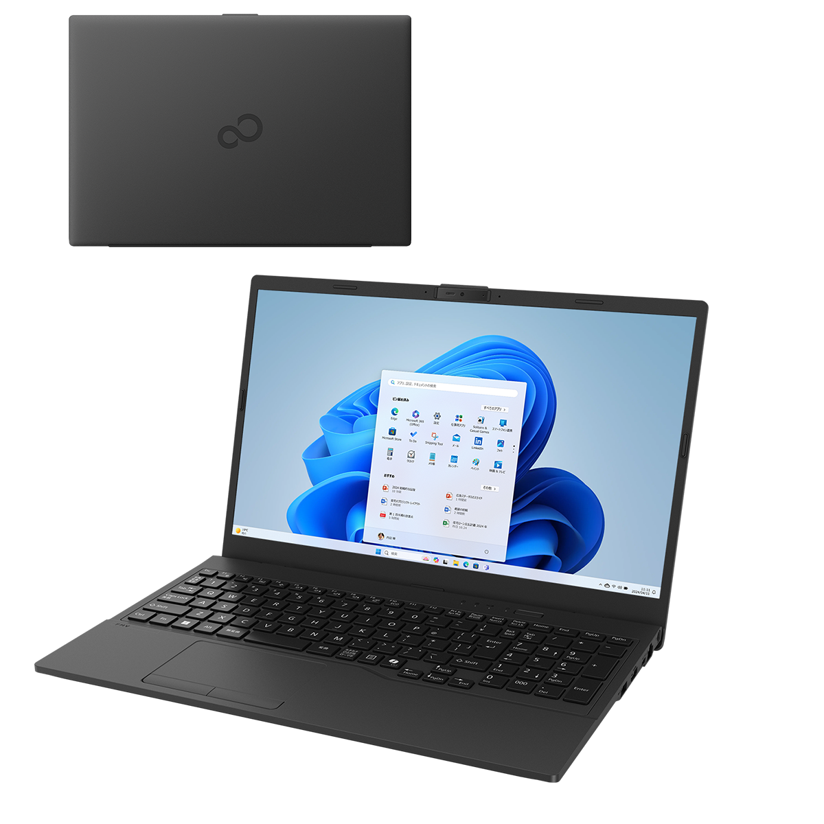 【ハイスペックFMV　MG/C75　　CORE2　P8400　4GB　250GB　　　14WノートブックWIN10&WPS　Office　動作品