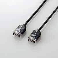 LANケーブル/CAT6A/スーパースリム/2.0m/ブラック LD-GPASS/BK2