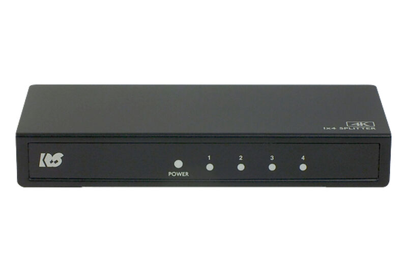 4K60Hz対応 1入力4出力 HDMI分配器 RS-HDSP4P-4KZ