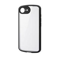 iPhone 16e/TOUGH SLIM LITE/フレームカラー/背面クリア/極限保護/ブラック PM-A25STSLFCKBK