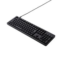 メカニカルキーボード/Leggero/有線/USB Type-C着脱式/フルサイズ/静音赤軸/吸音シート内蔵/ブラック TK-MC50UKPBK