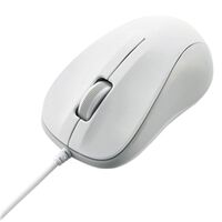 EU RoHS指令準拠 USB 光学式マウス コンパクトサイズ/簡易パッケージ仕様(ホワイト) M-K5URWH/RS