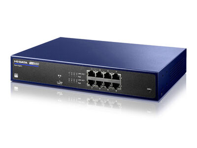 IEEE802.3at(Type2)対応8ポートPoEスイッチ BSH-GP08MB