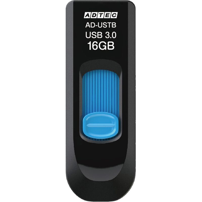 USB3.0 スライド式フラッシュメモリ 16GB AD-USTB16G-U3