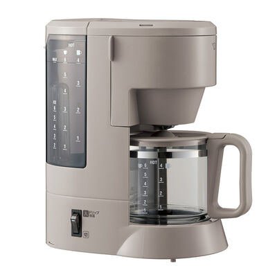 コーヒーメーカー グレイッシュブラウン 珈琲通 810ml コーヒーカップ6杯 EC-MA60-TZ