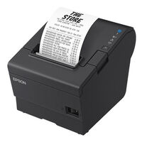 レシートプリンター/80mm・58mm/USB・有線LAN・パラレル/電源同梱/ブラック TM887P922B