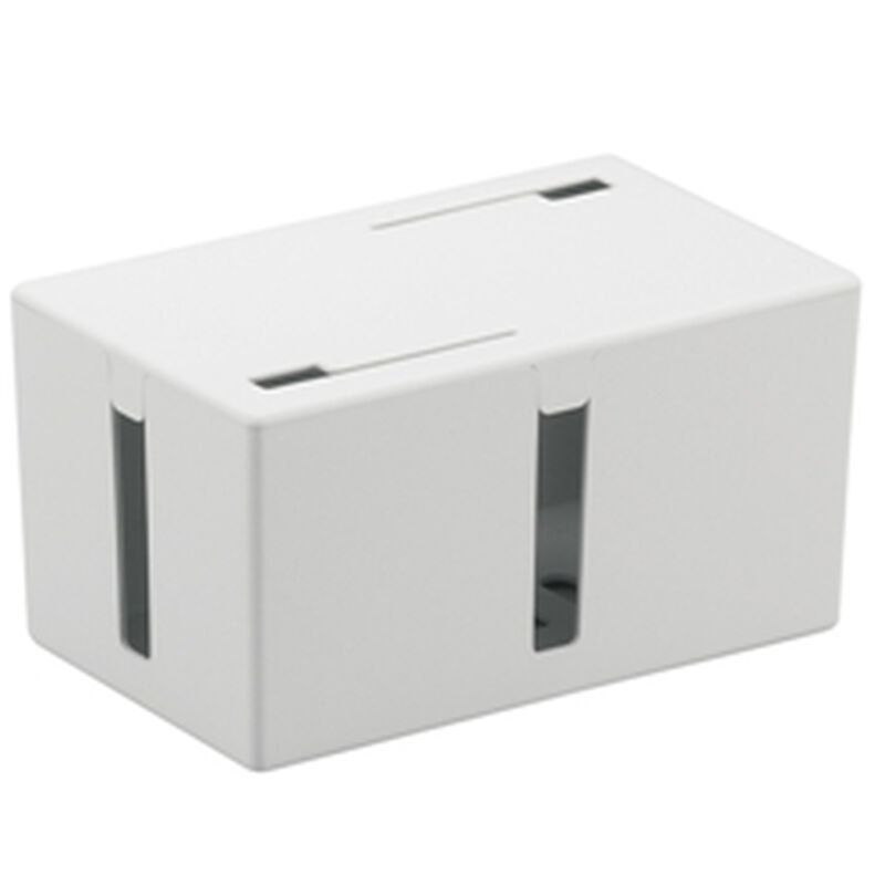 ケーブルボックス 電源タップ＆ケーブル収容 Sサイズ ホワイト BSTB01SWH