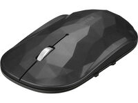薄型 5ボタン Bluetooth BlueLEDマウス ジオメトリー ブラック BSMBB530GBK