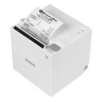 レシートプリンター/スタンダードモデル/USB・有線LAN・Bluetooth/電源同梱/ホワイト TM302-613W