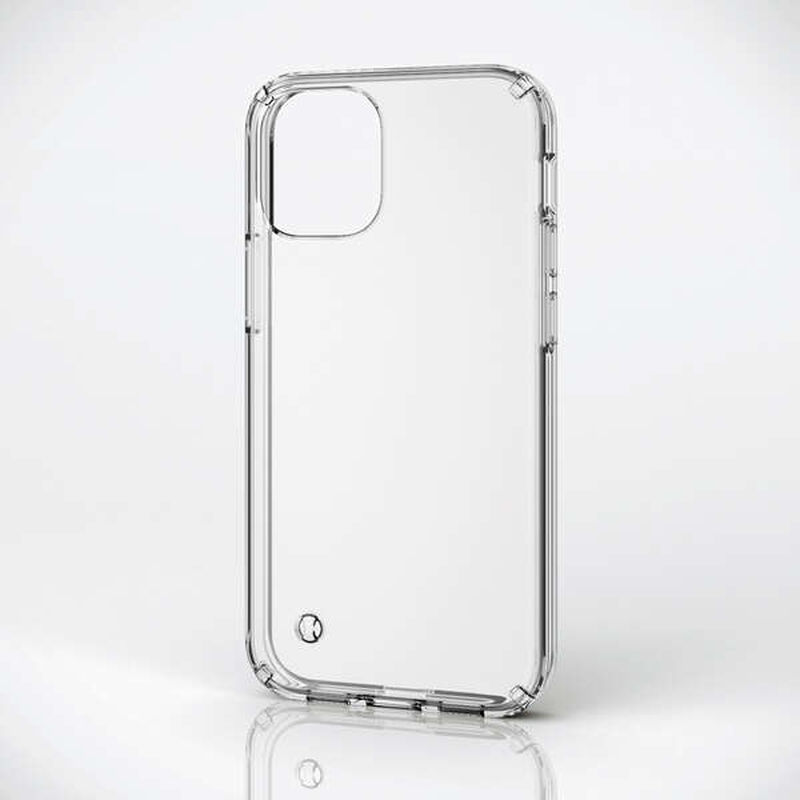 iPhone 12 mini用ハイブリッドケース/TRANTECT/クリア PM-A20AHVCCR