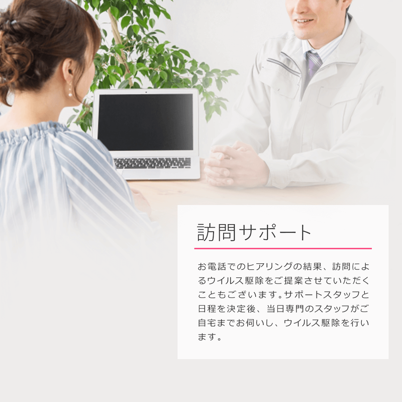 【１年間延長用】ウイルス駆除保証サービス（年額一括払い)