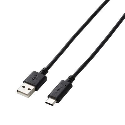 USB2.0ケーブル/PS5対応/A-Cタイプ/ノーマル/2.0m/ブラック GM-AC20BK