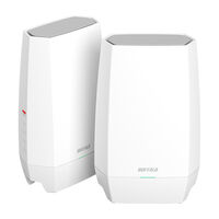 AirStation Wi-Fi 6E 対応トライバンドルーター 2個セット WNR-5400XE6P/2S