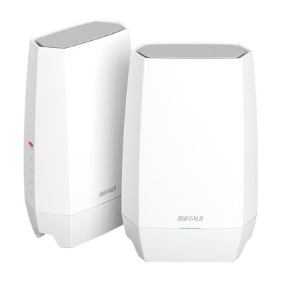 AirStation Wi-Fi 6E 対応トライバンドルーター 2個セット WNR-5400XE6P/2S