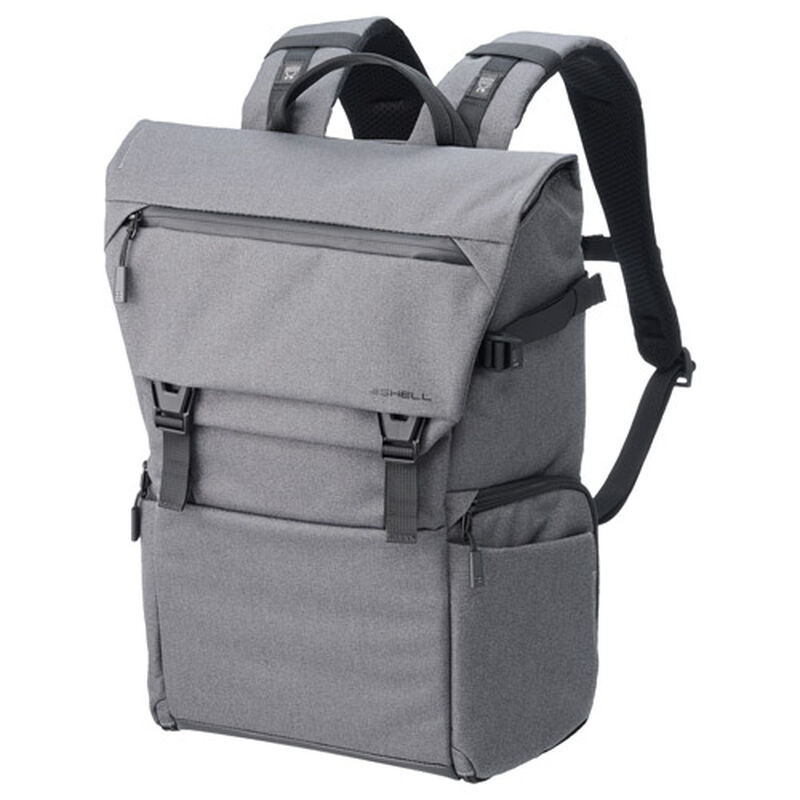 プラスシェル シティ フラップバックパック12 G05 カメラバッグ グレー SP-CT05FPBP12GY