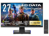 ゲーミング液晶ディスプレイ 27型/1920×1080/HDMI×2、DisplayPort×1/ブラック/スピーカー LCD-GD271JD