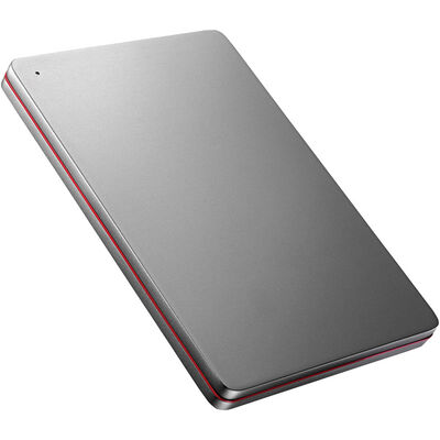 USB 3.0/2.0対応ポータブルHD「カクうす」2TB Black×Red HDPX-UTS2K