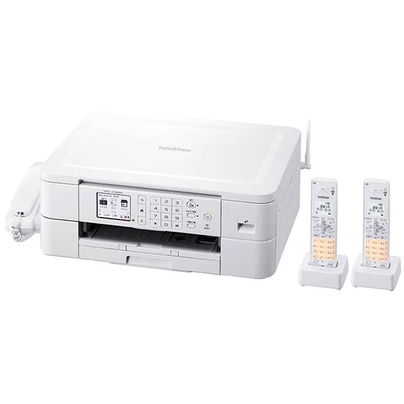 A4インクジェット複合機 (FAX/電話機/子機2台/Wi-Fi/スマホ・タブレット接続) MFC-J739DWN