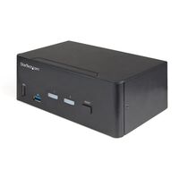 2ポートHDMIモニター2台対応KVMスイッチ/HDMI 2.0対応 PC切替器 SV231DHU34K6