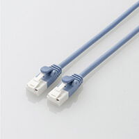 やわらかLANケーブル/CAT6A/爪折れ防止/1.0m/ブルー LD-GPAYT/BU10