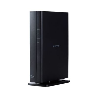 IEEE802.11ax/ac/n/a/g/b対応 無線LANルーター親機/2402+574Mbps/有線Giga/IPv6(IPoE)対応/ブラック WRC-X3000GS3-B