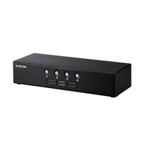 パソコン切替器(KVM)/VGA対応/4台切替 KVM-NVXSN4