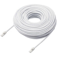 LANケーブル/CAT6A対応/EU RoHS指令準拠/爪折れ防止/簡易パッケージ仕様/40m/ヨリ線/ホワイト LD-GPAT/WH40/RS