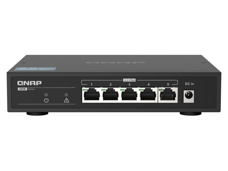 QSW-1105-5T アンマネージドスイッチ (5ポート 2.5GbE) QSW-1105-5T
