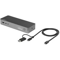 ドッキングステーション USB Type-C/USB 3.0 デュアル4Kディスプレイ(DP/HDMI)60W PD Mac/Windows/Chrome OS 4x USB 3.0ポート DK30C2DPPD