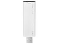 USB3.2 Gen2対応 スティックSSD 2TB ホワイト×ブラック SSPS-US2W