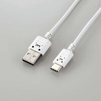 USB Type-Cケーブル/スマホ用/USB(A-C)/極細/1.0m/ホワイトフェイス MPA-ACX10WF