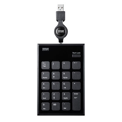 巻取りUSBテンキー NT-21UBK