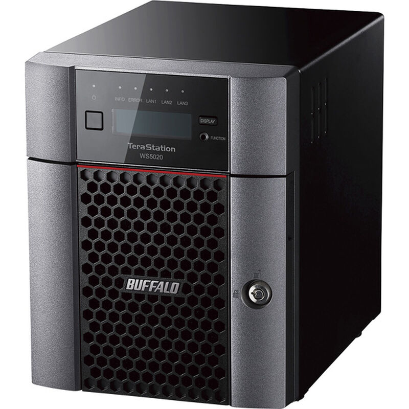 Windows Server IoT 2019 for Storage Standard Edition搭載 4ベイデスクトップNAS 4TB WS5420DN04S9