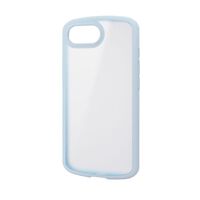 iPhone 16e/TOUGH SLIM LITE/フレームカラー/背面クリア/シルキークリア/ライトブルー PM-A25STSLFCSBU