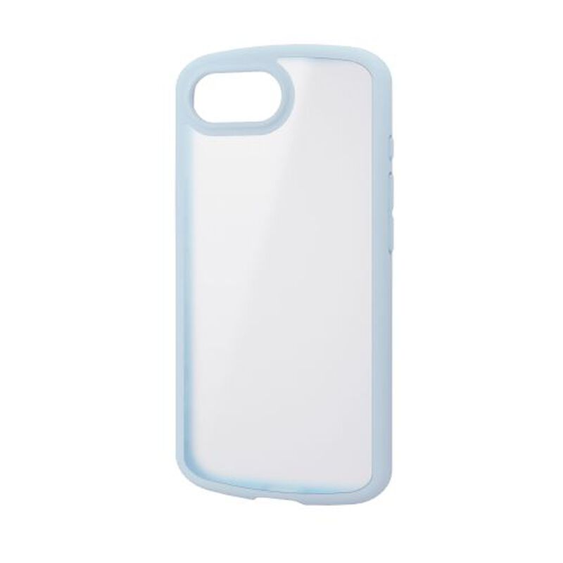 iPhone 16e/TOUGH SLIM LITE/フレームカラー/背面クリア/シルキークリア/ライトブルー PM-A25STSLFCSBU