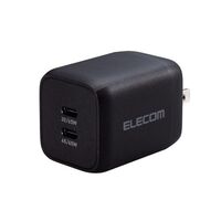 AC充電器/USB充電器/USB PD,PPS,QC 3.0対応/65W/USB-C×2/スイングプラグ/ブラック MPA-ACCP4365BK