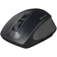 無線 BlueLED プレミアムフィットマウス Mサイズ ブラック BSMBW500MBK