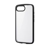 iPhone 16e/TOUGH SLIM LITE/フレームカラー/背面クリア/背面ガラス/ストラップシート付属/ブラック PM-A25STSLFCGBK