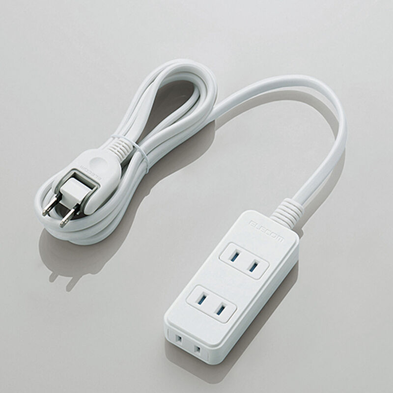 シャッタータップ/3個口/2m/ホワイト T-ST02N-2320WH