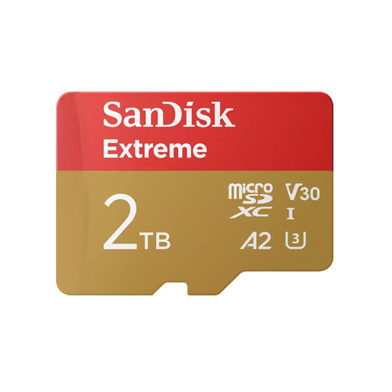 SanDisk Extreme microSDXC UHS-Iカード 2TB SDSQXAV-2T00-JN3MD