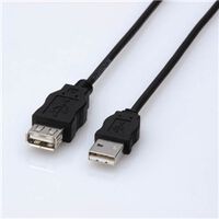 EU RoHS指令準拠USB延長ケーブル 3.0m(ブラック) USB-ECOEA30