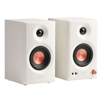 Edifier製 2.0モニタースピーカーシステム MR3 (ホワイト) ED-MR3-WH