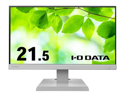 ワイド液晶ディスプレイ 21.5型/1920×1080/アナログRGB、HDMI/ホワイト/スピーカー/「5年保証」3辺フレームレス LCD-A221DW