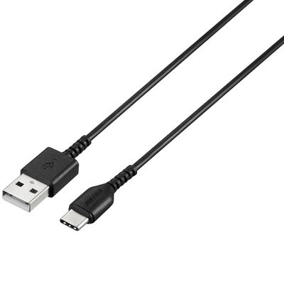 USB2.0ケーブル(Type-A to Type-C) 0.5m ブラック BSMPCAC105BK