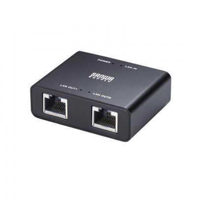 ギガビット対応 スイッチングハブ（USB Type-C給電・3ポート） LAN-GIGAC302BK