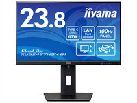 液晶ディスプレイ 23.8型/1920×1080/HDMI、DP、USB-C映像出力：給電/ブラック/スピーカー/IPS/昇降/回転/LAN XUB2497HSN-B1