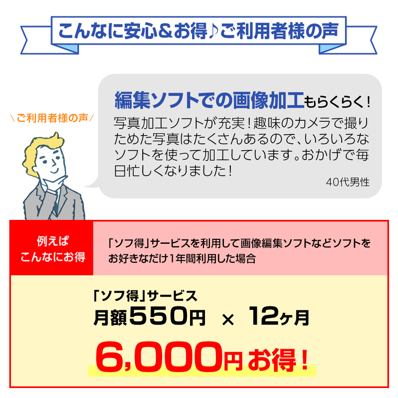 【学割】FMV プレミアムサービス「あんしんワイド」年額版〔年額15,480円(税込)〕