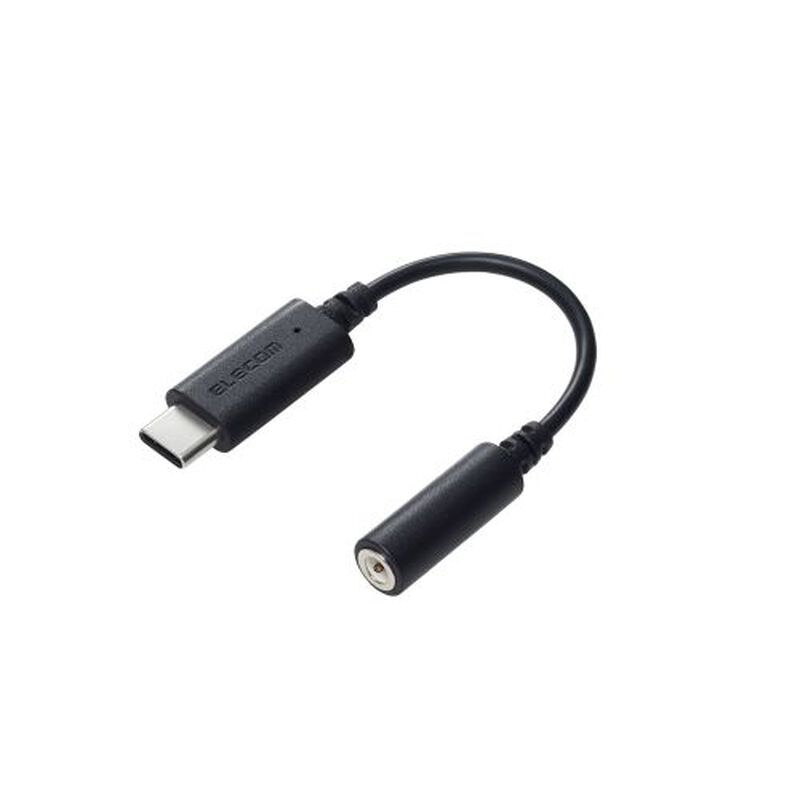 音声変換ケーブル/USB-C to 3.5mmステレオミニ端子/DAC搭載/ブラック MPA-C35DBK2