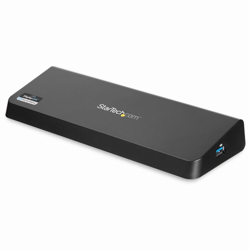 USB3.0接続ドッキングステーション Mac/Windows対応 デュアルモニタ対応 4K DP & HDMI 急速充電ポート USB3DOCKHDPC